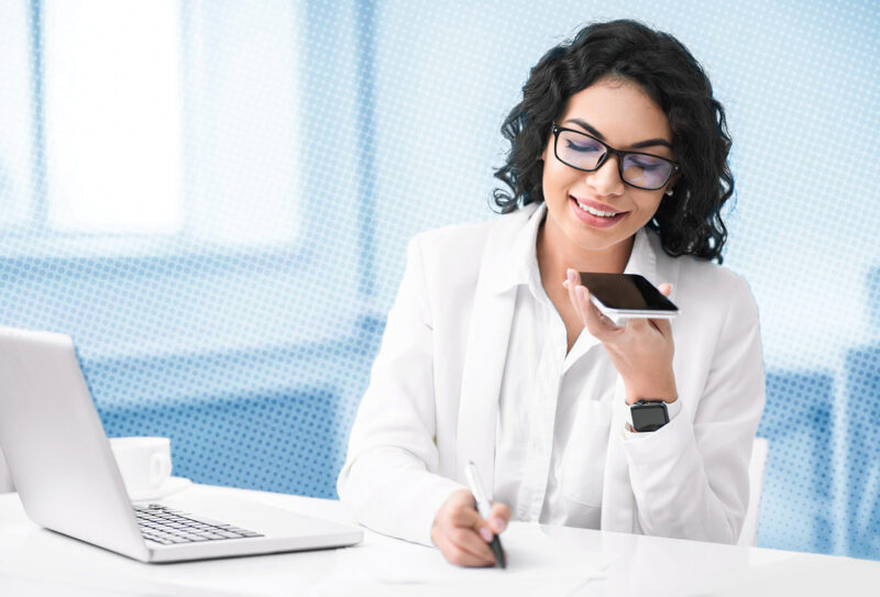 Using medical dictation apps to take notes