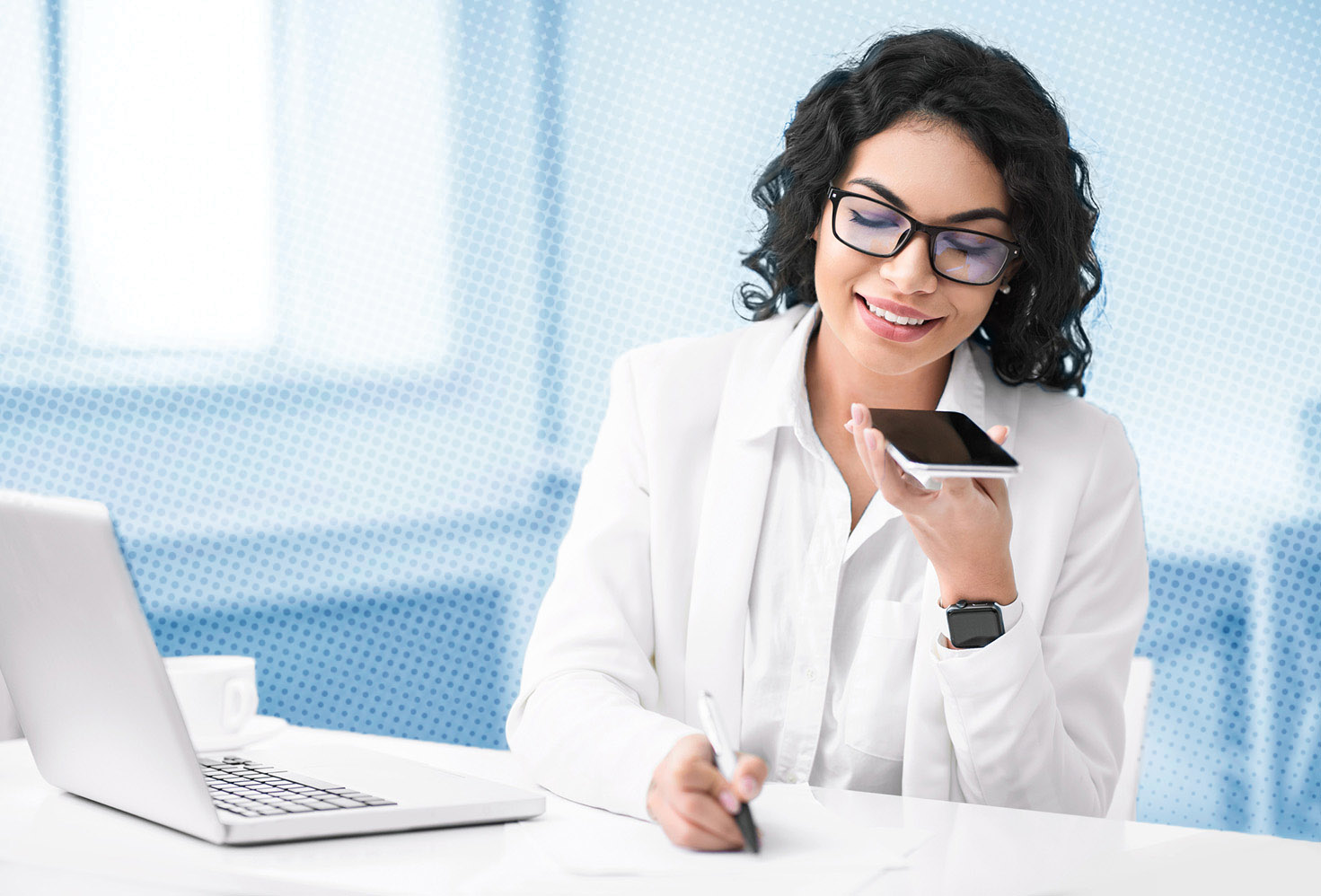 Using medical dictation apps to take notes