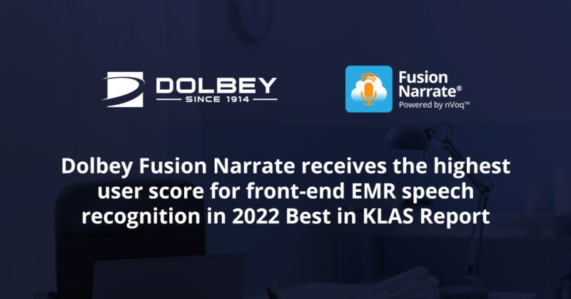 Fusion Narrate KLAS 2022